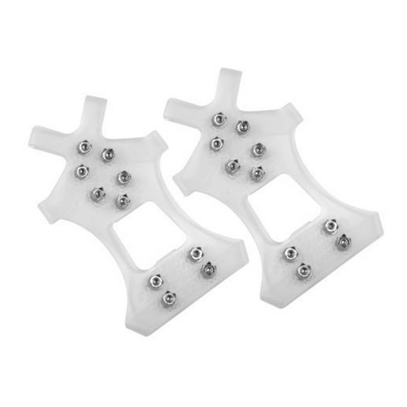 Yaoyar Home Supplies Clearance Outdoor 10-tooth Crampons Snow Non-slip Shoe Cover Ice And Snow Wear Snow Shoe Spikes under $5