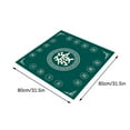 thumbnail image 1 of Yaoyar Mahjong Mat, Anti Slip & Noise Reduction Table Cover for Mahjongg, Dominoes, Poker, Card, Tile and Board Games, Rubber Game Mat 80x80cm, 1 of 5