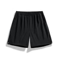 thumbnail image 1 of Yaoyar Man Casual Shorts Solid-Color Loose Casual Pocket Drawstring Elastic-Waist Half Short Summer Shorts Classic Fit Walking Hiking Pants, 1 of 5