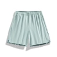 thumbnail image 1 of Yaoyar Man Casual Shorts Solid-Color Loose Casual Pocket Drawstring Elastic-Waist Half Short Summer Shorts Classic Fit Walking Hiking Pants, 1 of 4