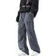 thumbnail image 1 of Yaoyar Men's All-Weather Hiking Pants Loose Fit Waterproof Breathable Fabric with Leg Zipper Pockets Outdoor Adventure Trousers,XXL,Gray, 1 of 4