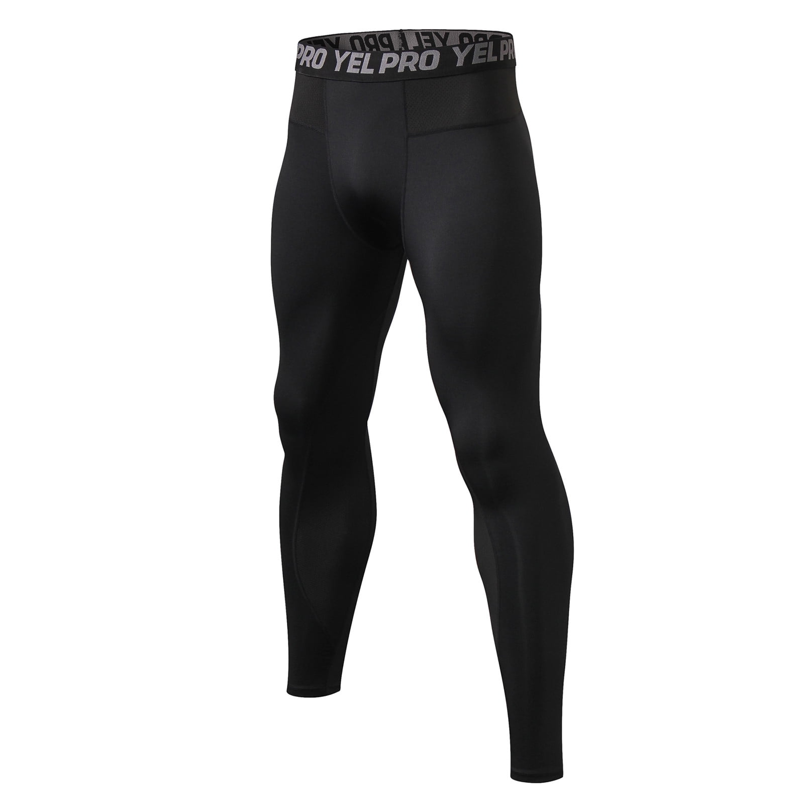 Yaoyar Men's Athletic Compression Pants, Breathable Quick Dry Moisture ...