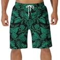 thumbnail image 1 of Yaoyar Men's Board Shorts Quick Dry with Compression Liner, Printed Swim Trunks Elastic Waist for Beach and Surf&nbsp;, 1 of 5