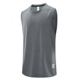 thumbnail image 1 of Yaoyar Men’s Breathable Sleeveless Dry Fit Bodybuilding Shirts Fitness Athletic Muscle Tee Workout Tank Tops, 1 of 6