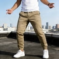 thumbnail image 1 of Yaoyar Men's Casual Cargo Joggers Pants Stretch Elastic Waist Drawstring Tapered Sweatpants with Pockets, 1 of 8