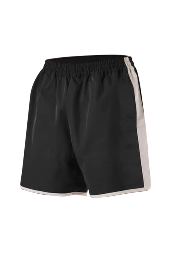 Men's Intense Muscle Workout Athletic Shorts Gym Running Training Four Inch Inseam Shorts Relaxed Big and Tall Quick Dry Pants,Black,L