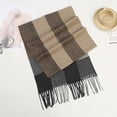 thumbnail image 1 of Yaoyar Men's Plush Scarf, Soft Warm Neck Wrap for Winter Cold Weather Comfort, 1 of 2