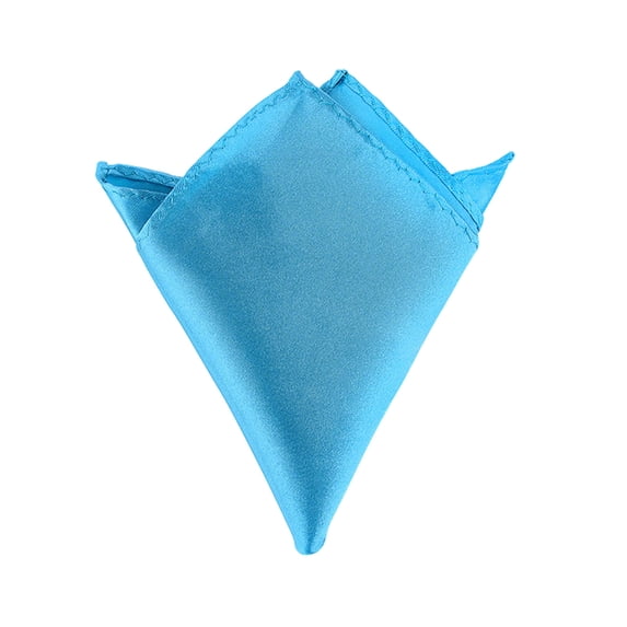 Yaoyar Men's Pocket Squares Handkerchiefs Solid Color for Wedding Party