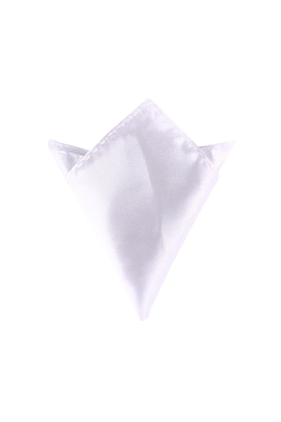 Men's Pocket Squares Handkerchiefs Solid Color for Wedding Party