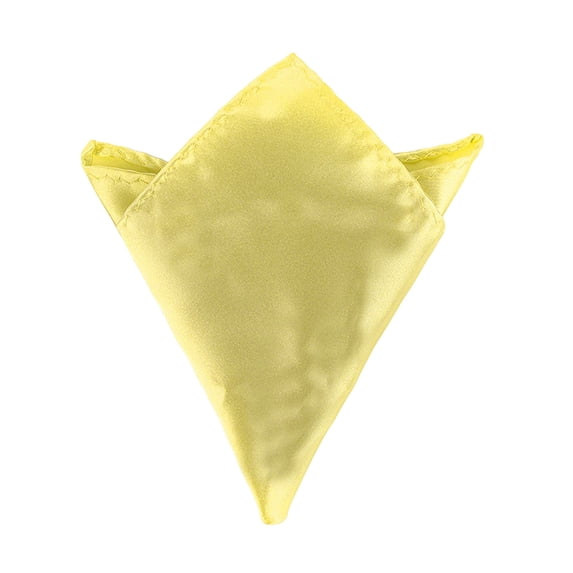 Yaoyar Men's Pocket Squares Handkerchiefs Solid Color for Wedding Party