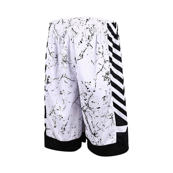Yaoyar Men's Running Athletic Shorts Quick Dry Elastic Waist Drawstring Basketball Shorts with Pockets