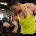thumbnail image 1 of Yaoyar Men's Stringer Tank Tops Muscule Cut Bodybuilding Gym Vest Y-Back Workout Sleeveless T-Shirt, 1 of 7