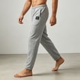 thumbnail image 1 of Yaoyar Men's Summer Fall Lightweight Beach Linen Pants Breathable Relaxed Fit Holiday Casual Trousers, 1 of 6