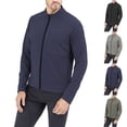 thumbnail image 1 of Yaoyar Men's Track Jackets Lightweight Full Zip Water Resistant Running Athletic Golf Jacket Quick Dry Casual Outwear, 1 of 4