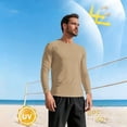 thumbnail image 1 of Yaoyar Men's UPF 50+ Rash Guard Quick-Dry Long Sleeves Shirts, Swim Fishing Shirts UV Sun Protection Shirts for Men, 1 of 9
