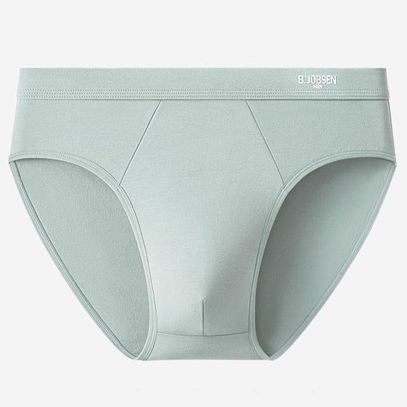 Yaoyar Mens Casual Summer Briefs Stretch Underwear Comfort Fit Daily Fabric for Lounge Casual Wear Breathable Briefs,Green,3XL