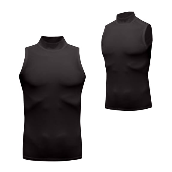 Yaoyar Mens Fitness Sports Tank Top Solid Color Fashionable Leisure Fitness Sports Slim Tank Sleeveless Slim Shirts for Man Sweat Absorption Summer Workout Tops
