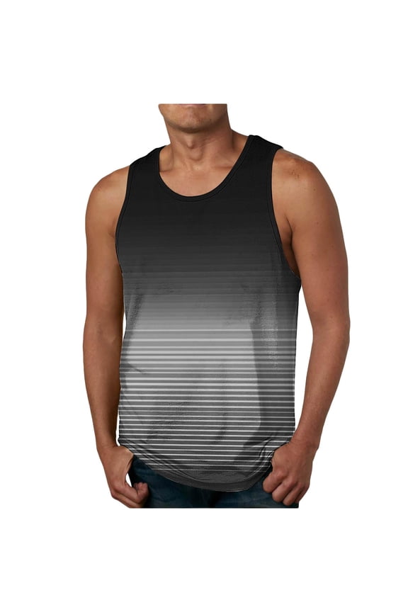 Mens Gradient Fade Short Sleeve Undershirt Stretch Performance Fabric Moisture Wicking Seamless Construction Round Neck Compression Tee