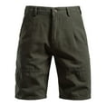 thumbnail image 1 of Yaoyar Mens Hiking Cargo Shorts Summer Casual Fashion Pockets Zipper Button Comfortable Shorts Cargo Lightweight Quick Dry Athletic Running Workout Shorts, 1 of 3