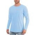 thumbnail image 1 of Yaoyar Mens Shirts Long Sleeve UV Protection Quick Dry T-Shirt Rash Guard for Fishing Running Beach, 1 of 6