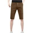 thumbnail image 1 of Yaoyar Mens Summer Stretch Quick-Dry Outdoor Casual Work Shorts Casual Fashion Pockets Zipper Button Comfortable Shorts Cargo Hiking Cargo Shorts, 1 of 3