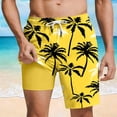 thumbnail image 1 of Yaoyar Mens Swim Trunks with Compression Liner 2 in 1 Board Shorts 9 Inch Quick Dry Swimming Trunks with Pockets, 1 of 7