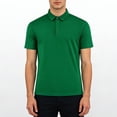 thumbnail image 1 of Yaoyar Mens Ultra Soft Bamboo Viscose Polo Lightweight Cooling Short Sleeve Casual Collared Golf Shirt, 1 of 8