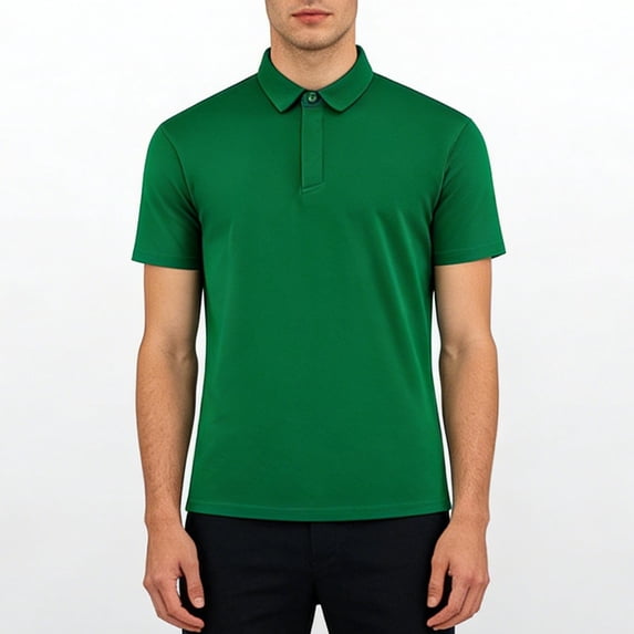 Yaoyar Mens Ultra Soft Bamboo Viscose Polo Lightweight Cooling Short Sleeve Casual Collared Golf Shirt