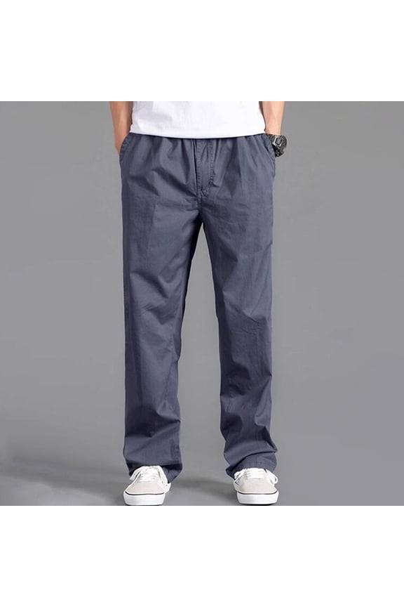 Mens Work Pants Versatile Style and Comfortable for Work, Casual, and Outdoor Activities For Men Straight-leg Functional Outdoor Casual Men's Long Pants