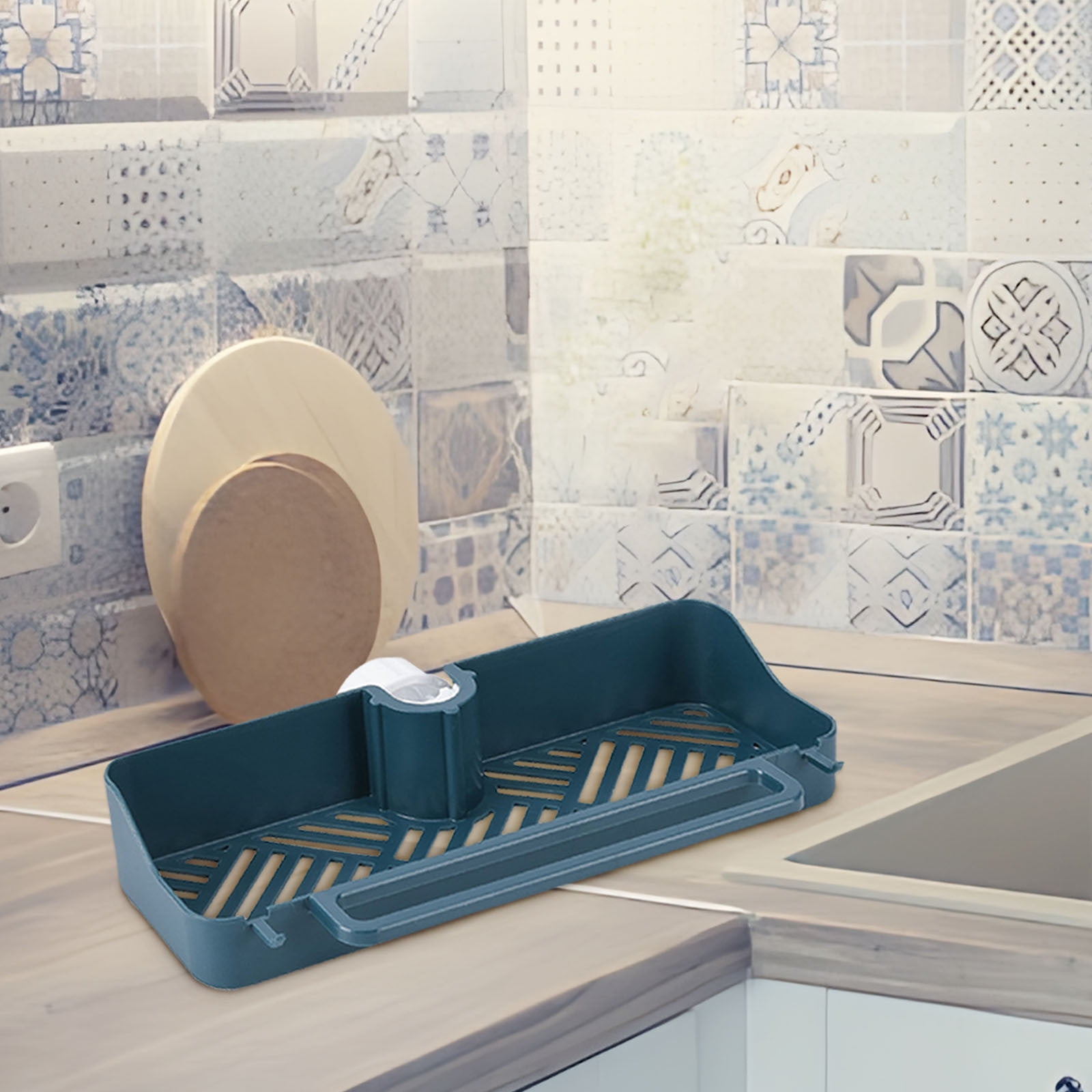 Yaoyar Multi Functional Faucet Storage Rack Kitchen Storage Rack Shower ...