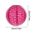 thumbnail image 1 of Yaoyar Paper Lanterns Party Decorations Chinese Round Paper Lanterns Asian Hanging Lamps Decorative for Birthday Party Supplies, 1 of 5
