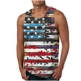 thumbnail image 1 of Yaoyar Patriotic Tank Tops for Men 2026 American Flag USA Sleeveless Printed Shirts Gym Vacation Tee Clothing, 1 of 4