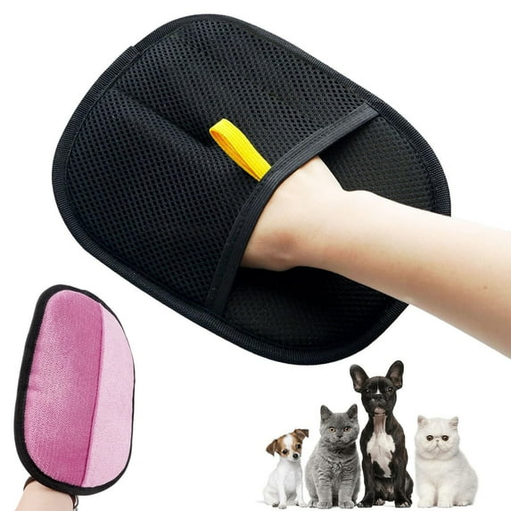 Yaoyar Pet Hair Remover Glove, 2025 New Efficient Grooming Gloves for Pet Hair, Pet Hair Remover Gloves for Dog & Cat, Reusable Pet Hair Remover Glove for Washing, Deshedding, Grooming