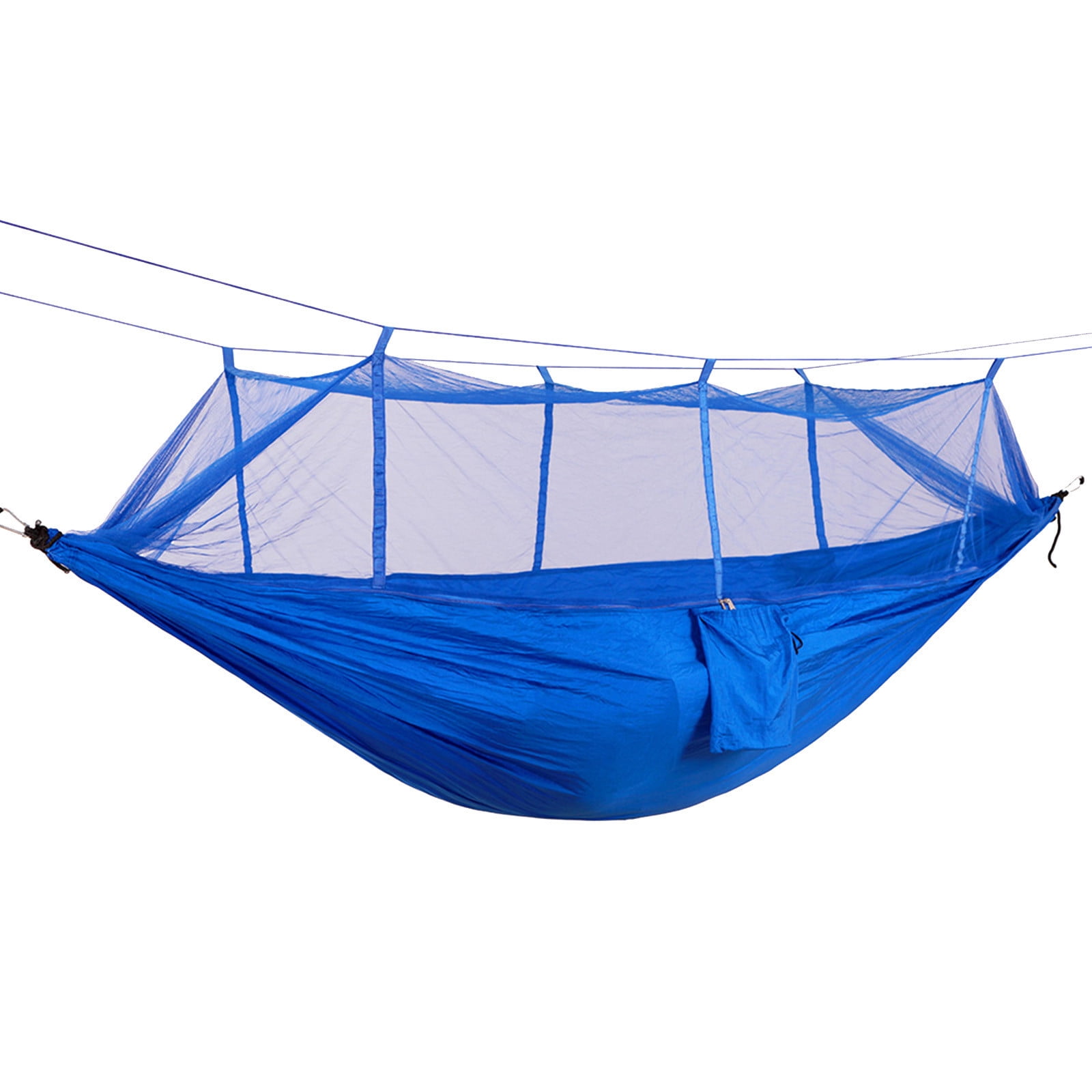 Yaoyar Portable Double Camping Hammock, Nylon Hammock with Mos-Quito Net Outdoor Hammocks Tent for Outdoors Camping Backpacking Hiking Travel on Clearance Sale