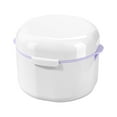 thumbnail image 1 of Yaoyar Portable Double-layer Sleeve Storage Box With Cover, No-Leak Portable Retainer Case Denture Bath Box for Traveling Perfectly, 1 of 2