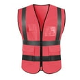 thumbnail image 1 of Yaoyar Reflective Safety Vest for Men Women Construction Vest Night Work Tops Reflective Vest, 1 of 6