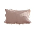 thumbnail image 1 of Yaoyar Ruffle Pillow Shams, Standard Size Pillow Cases Standard Size,Vintage Ruffled Decorative Pillow Covers,Soft Microfiber Boho Bed Pillowcases, 1 of 6