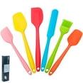 thumbnail image 1 of Yaoyar Silicone Spatula, 6 pieces Heat Resistant Rubber Spatulas Set for Baking, Cooking and Mixing Kitchen Utensils Seamless One Piece Design Spatula, 1 of 2