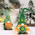 thumbnail image 1 of Yaoyar St. Patricks Day Gifts St. Patrick's Day Green Hat Doll Faceless Elderly Irish Festival Ornaments under $5, 1 of 6