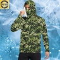 thumbnail image 1 of Yaoyar Summer Lightweight Breathable Minimalist Sun-Protective Jacket for Men with Face Mask Finger Loops Long Sleeve Hooded Top UV Shield Outerwear, 1 of 6