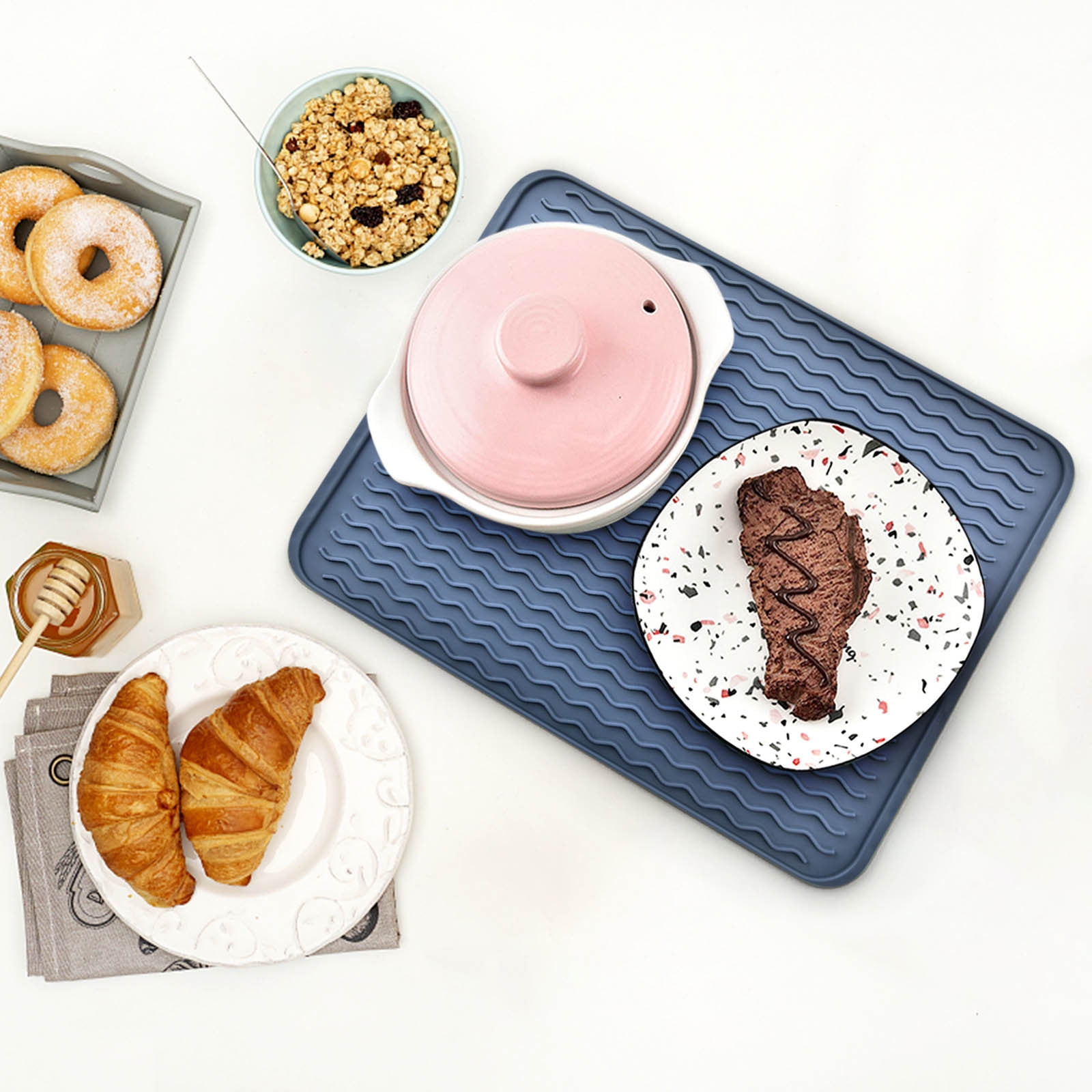 Yaoyar TPR Table Mat European Tableware Household Pot Mat Table Mat Mat