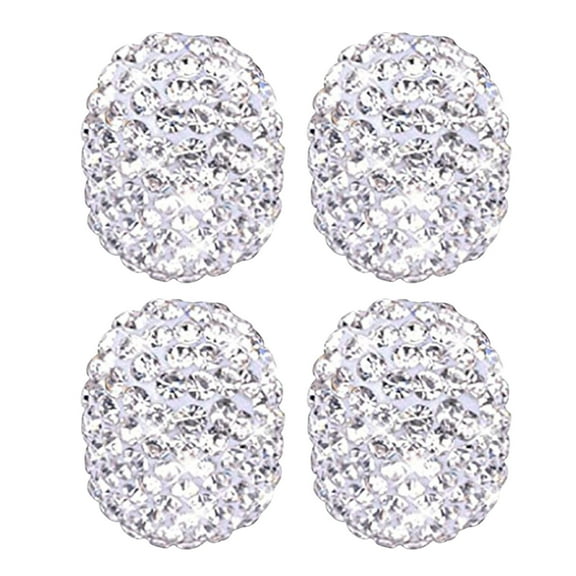 Yaoyar Tire Valve Caps Bling Crystal Diamond Tire Valve Stem Caps Universal Car Wheel Tire Stem Covers for Cars SUVs Trucks Motorcycles Bikes