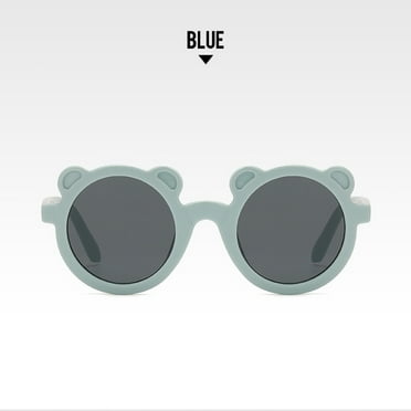 Yaoyar Toddler Sunglasses Flower Round Heart Shaped Kids Colorful Sunglasses for Outdoor Beach Holiday under $5