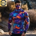 thumbnail image 1 of Yaoyar UPF 50+ Fishing Shirts for Men UV Protection Hoodie Shirt with Neck Gaiter Long Sleeve Quick Dry Hiking Sun Shirts, 1 of 6