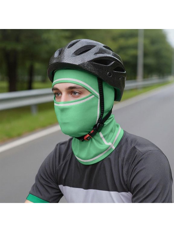 Unisex Heat Reactive Balaclava,Temperature Sensitive Color Change Ski Mask,Warm Windproof Sport Head Wrap for Hiking Cycling