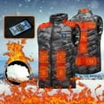 thumbnail image 1 of Yaoyar Upgraded Heated Vest for Men and Women, Thirteen Area Camouflage Smart Electric Heating Vest, Lightweight Heated Jacket (Battery Not Included), 1 of 8