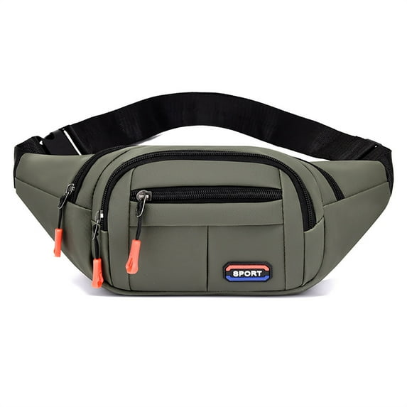 Yaoyar Waist Bag Men's Large-capacity-body Bag Retro Sports Chest Bag, Outdoor Accessories Clearance