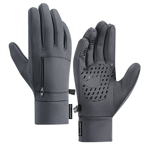 Yaoyar Winter Gloves Windproof For Men And Women - Warm Gloves For Cold Weather, Touch Screen Fingers, Driving Bicycles For Running
