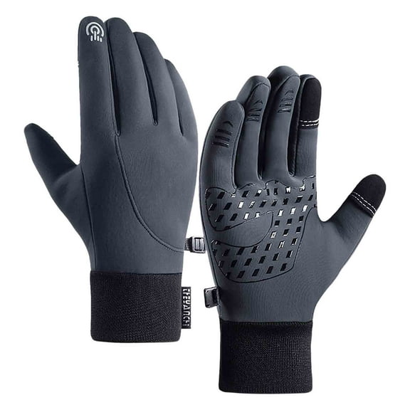 Yaoyar Winter Thermal Gloves Men and Women, Waterproof Gloves with Touchscreen Fingers, Gloves for Cold Weather for Walking The Dog Running Hiking Camping Cycling Work