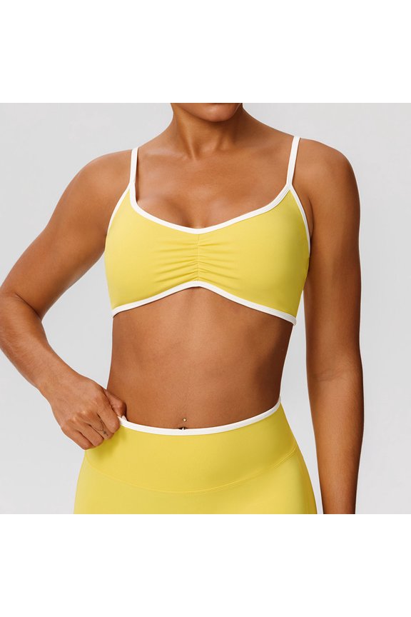 Womens Bikini Set Color Block Sporty Swimsuits Two Piece High Waist Bathing Suit Sexy Summer Beach Swim Suits